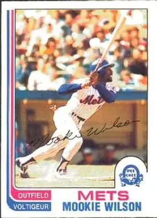 1982 O-Pee-Chee #143 - Mookie Wilson - New York Mets 1982 O-Pee-Chee #143 - Mookie Wilson - New York Mets