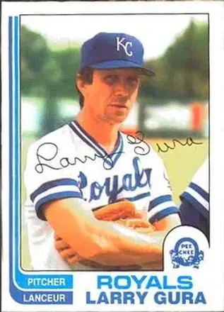 1982 O-Pee-Chee #147 - Larry Gura - Kansas City Royals 1982 O-Pee-Chee #147 - Larry Gura - Kansas City Royals