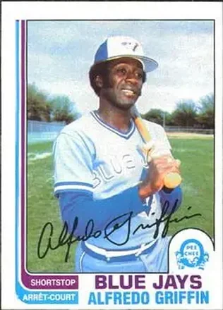 1982 O-Pee-Chee #148 - Alfredo Griffin - Toronto Blue Jays 1982 O-Pee-Chee #148 - Alfredo Griffin - Toronto Blue Jays