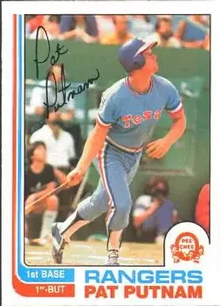 1982 O-Pee-Chee #149 - Pat Putnam - Texas Rangers