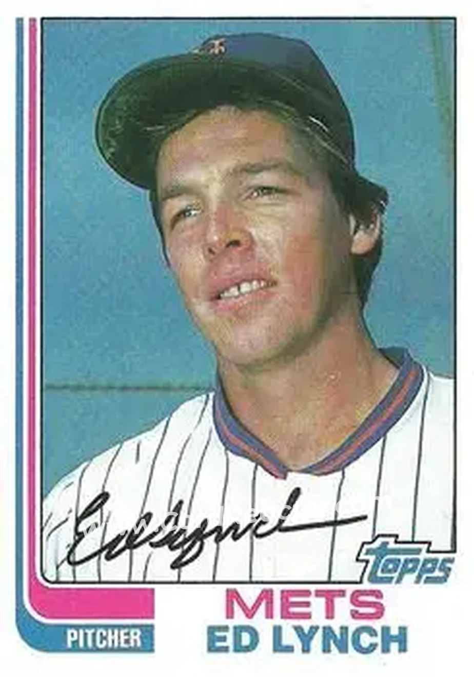 1982 Topps #121 - Ed Lynch - New York Mets - Front 1982 Topps #121 - Ed Lynch - New York Mets - Front
