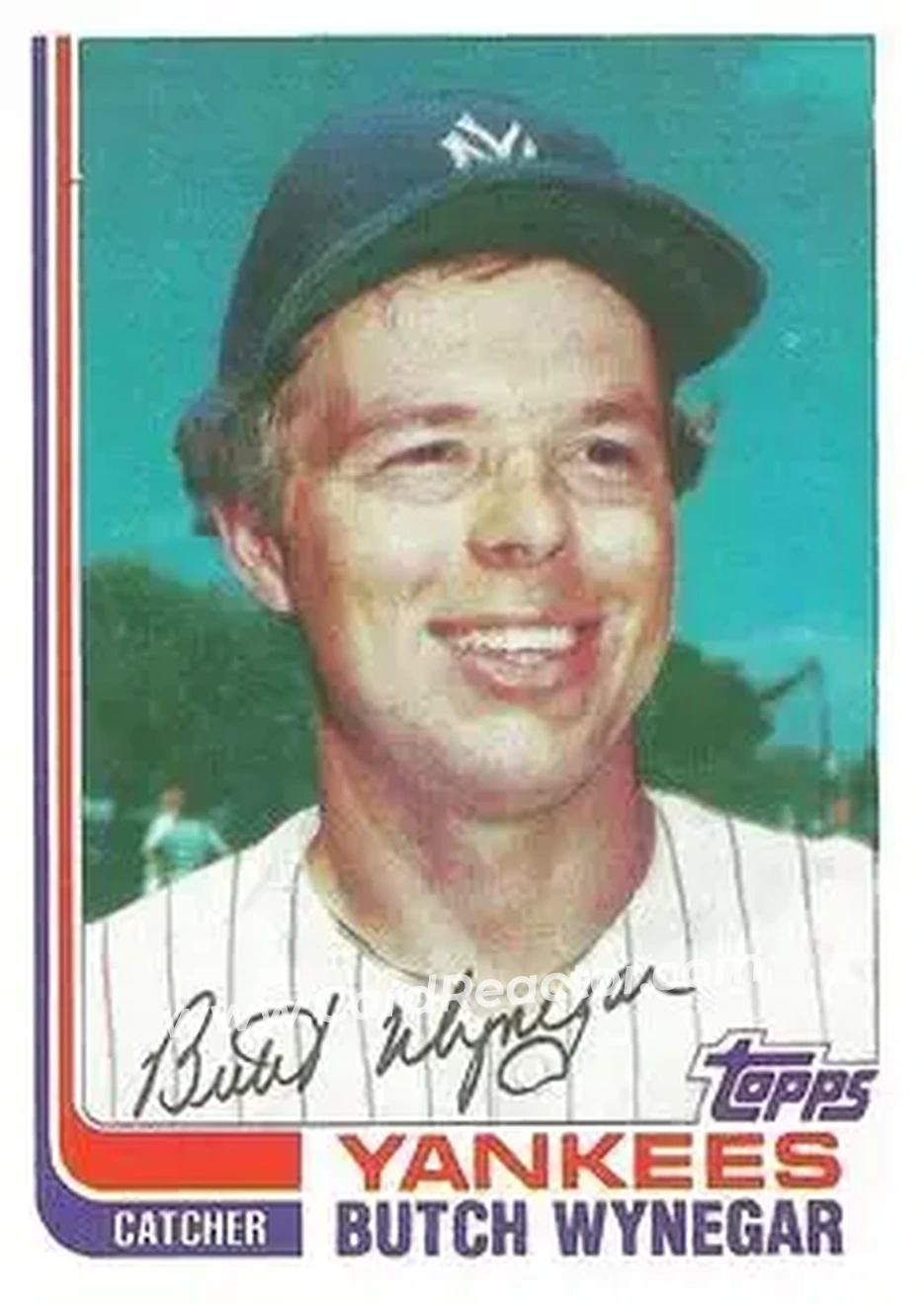 1982 Topps Traded #131T - Butch Wynegar - New York Yankees - Front 1982 Topps Traded #131T - Butch Wynegar - New York Yankees - Front