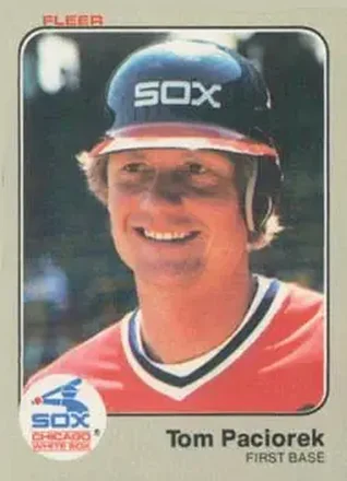 1983 Fleer #248 - Tom Paciorek - Chicago White Sox 1983 Fleer #248 - Tom Paciorek - Chicago White Sox