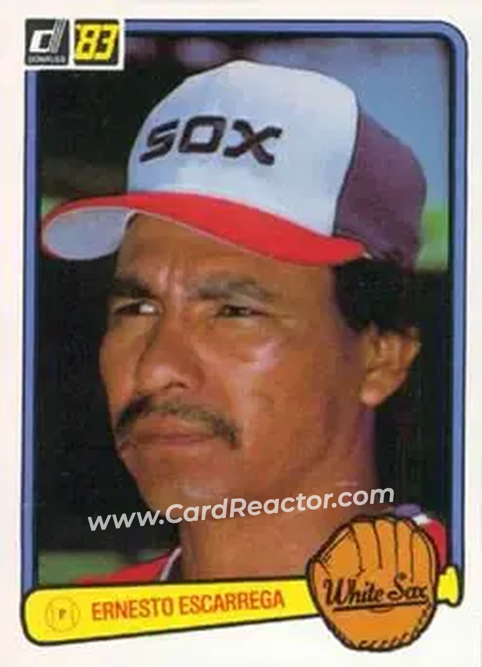 1983 Donruss #291 - Ernesto Escarrega - Chicago White Sox