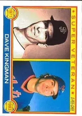 1983 O-Pee-Chee #161 - Dave Kingman 1983 O-Pee-Chee #161 - Dave Kingman