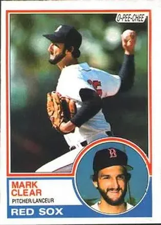 1983 O-Pee-Chee #162 - Mark Clear - Boston Red Sox