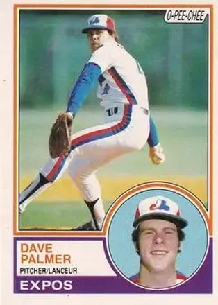 1983 O-Pee-Chee #164 - Dave Palmer - Montreal Expos