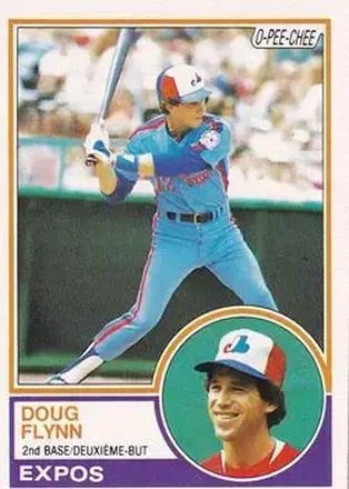 1983 O-Pee-Chee #169 - Doug Flynn - Montreal Expos