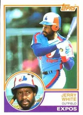 1983 Topps #214 - Jerry White - Montreal Expos 1983 Topps #214 - Jerry White - Montreal Expos