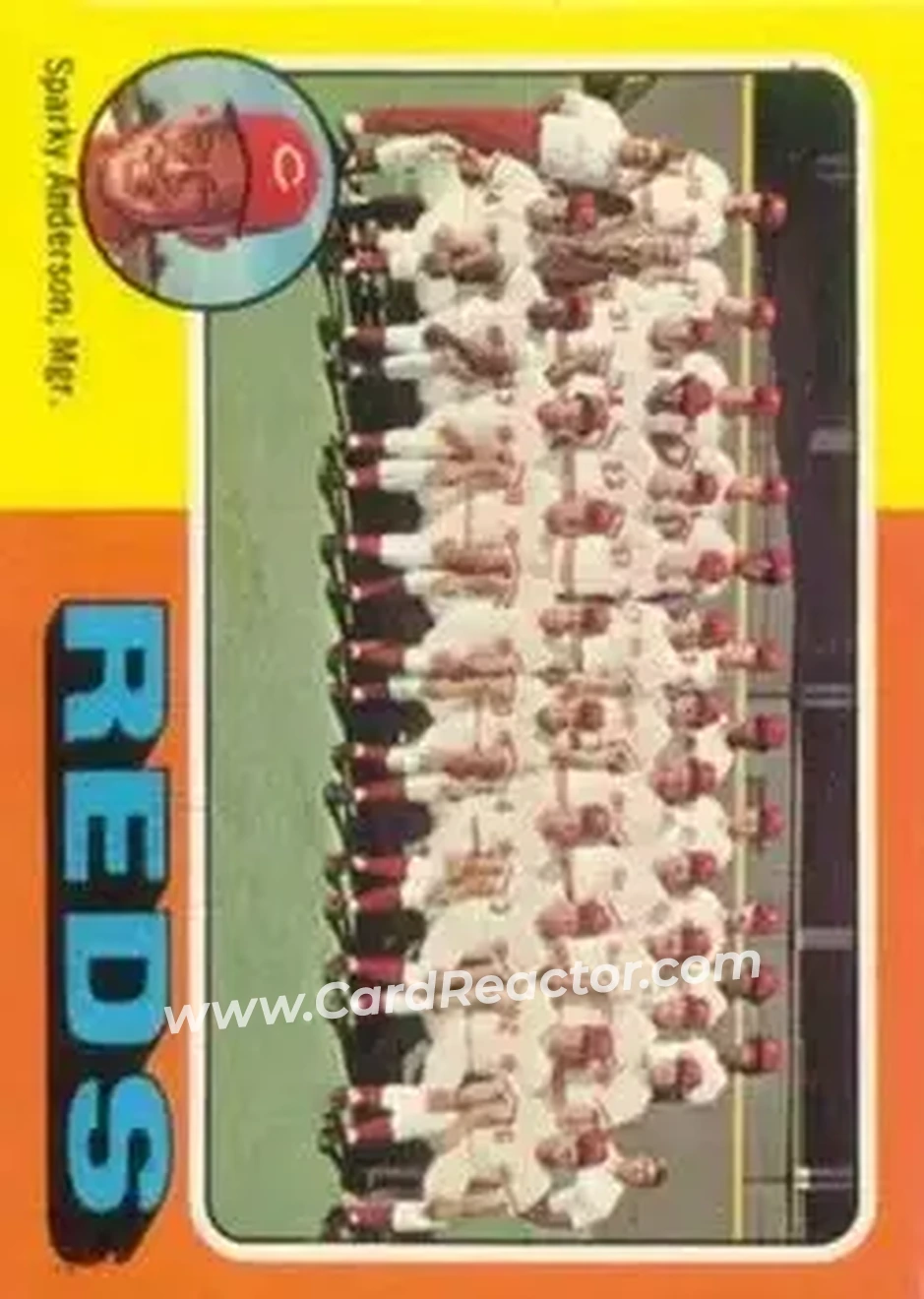 1975 Topps #531 - Card #531 - Cincinnati Reds - Front
