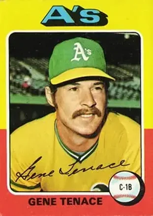 1975 Topps #535 - Gene Tenace - Oakland Athletics