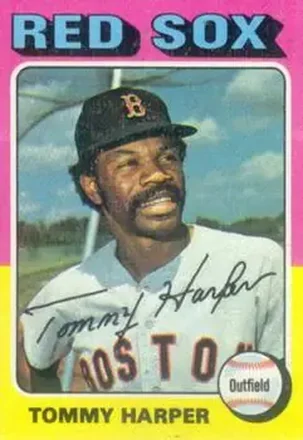 1975 Topps #537 - Tommy Harper - Boston Red Sox