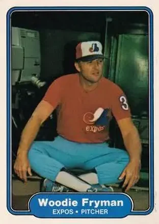 1982 Fleer #189 - Woody Fryman - Montreal Expos