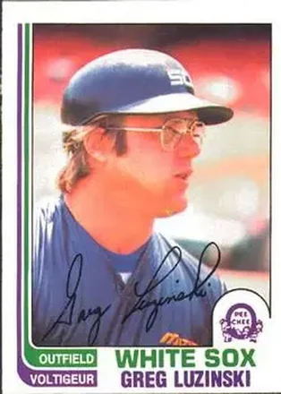 1982 O-Pee-Chee #152 - Greg Luzinski - Chicago White Sox