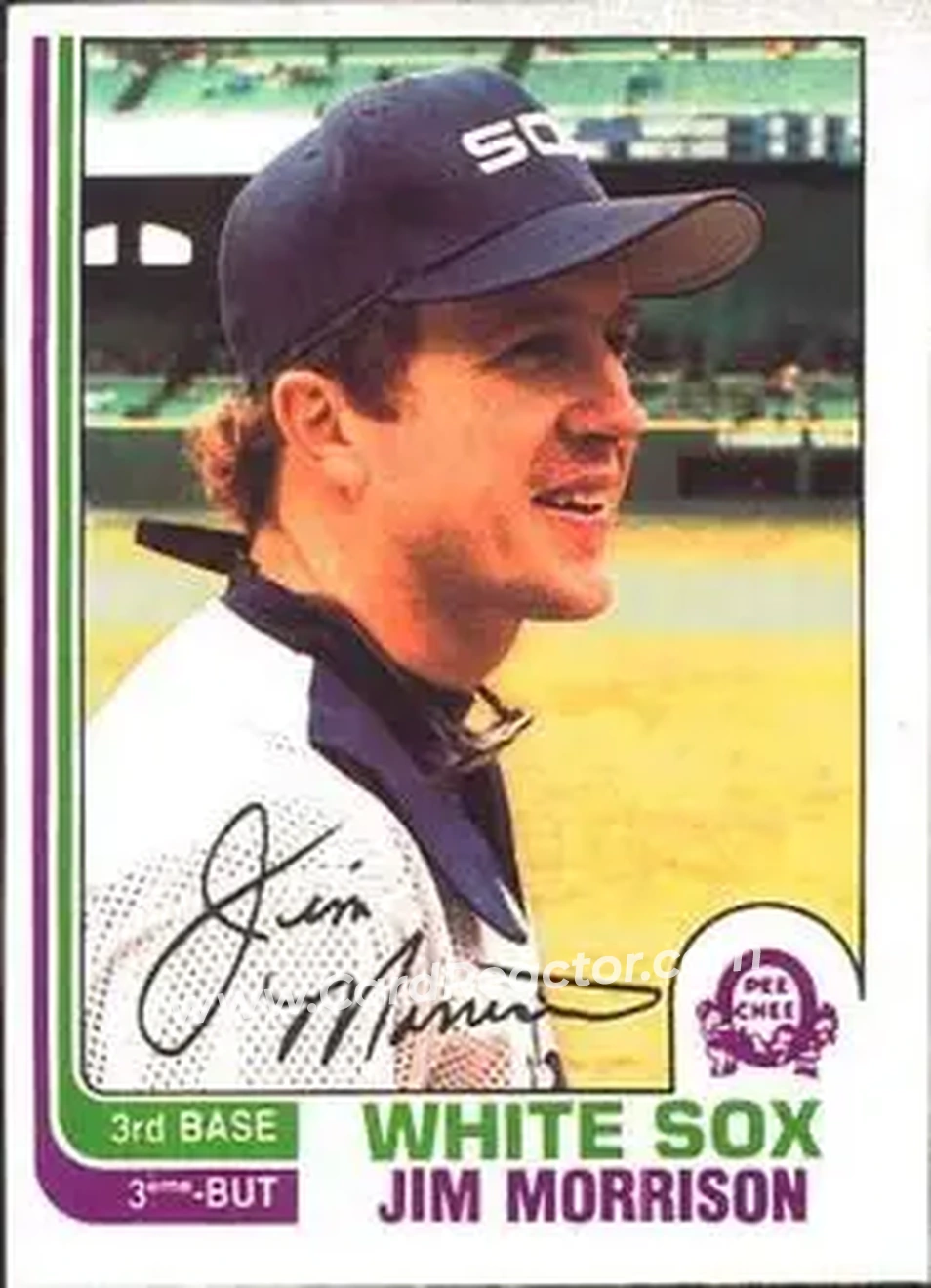 1982 O-Pee-Chee #154 - Jim Morrison - Chicago White Sox - Front