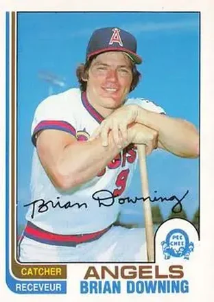 1982 O-Pee-Chee #158 - Brian Downing - California Angels