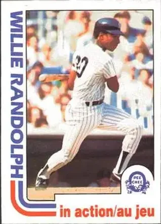 1982 O-Pee-Chee #159 - Willie Randolph - New York Yankees 1982 O-Pee-Chee #159 - Willie Randolph - New York Yankees