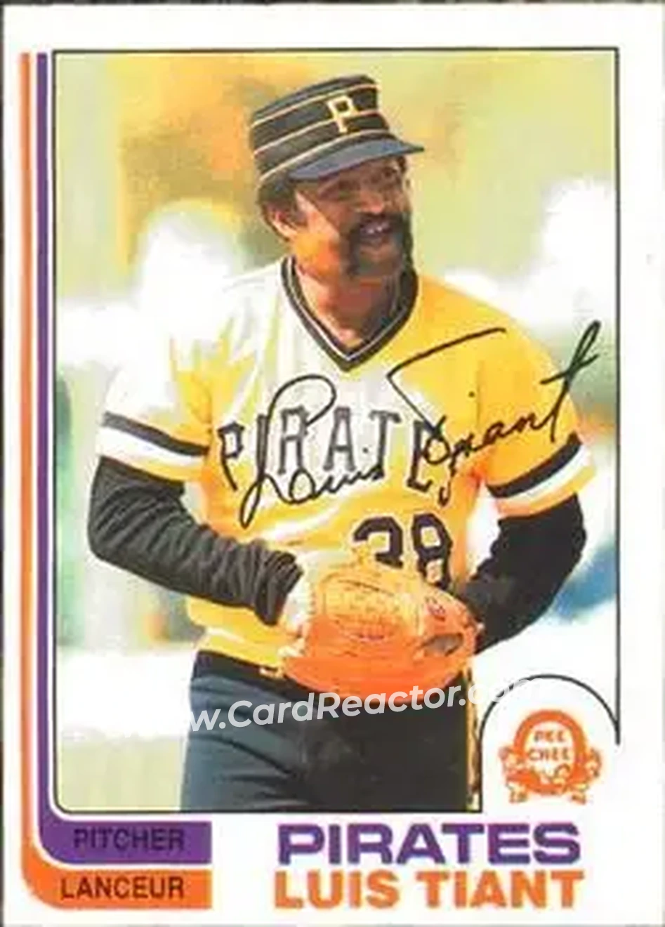 1982 O-Pee-Chee #160 - Luis Tiant - Pittsburgh Pirates - Front 1982 O-Pee-Chee #160 - Luis Tiant - Pittsburgh Pirates - Front