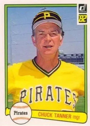 1982 Donruss #150 - Chuck Tanner - Pittsburgh Pirates