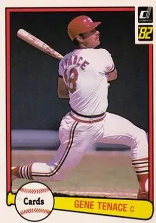 1982 Donruss #152 - Gene Tenace - St. Louis Cardinals