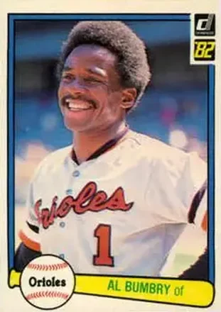 1982 Donruss #153 - Al Bumbry - Baltimore Orioles