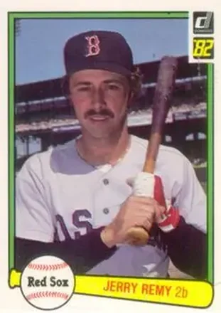 1982 Donruss #156 - Jerry Remy - Boston Red Sox 1982 Donruss #156 - Jerry Remy - Boston Red Sox