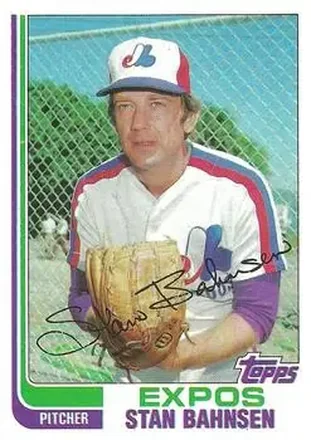 1982 Topps #131 - Stan Bahnsen - Montreal Expos 1982 Topps #131 - Stan Bahnsen - Montreal Expos