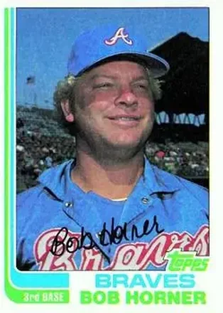 1982 Topps #145 - Bob Horner - Atlanta Braves