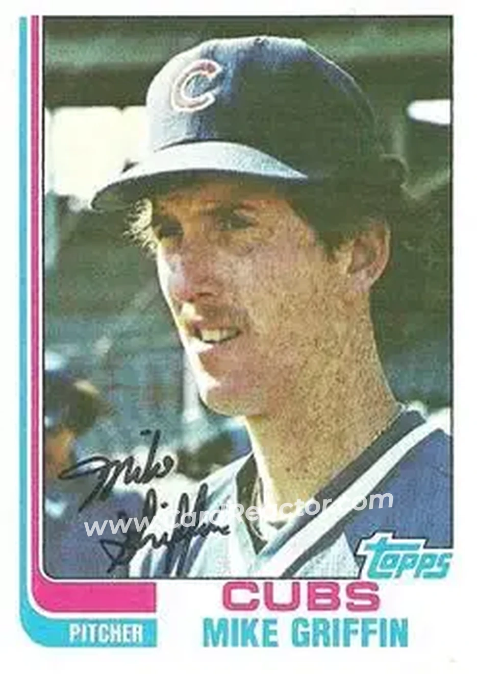 1982 Topps #146 - Mike Griffin - Chicago Cubs - Front 1982 Topps #146 - Mike Griffin - Chicago Cubs - Front