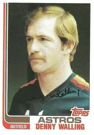 1982 Topps #147 - Denny Walling - Houston Astros 1982 Topps #147 - Denny Walling - Houston Astros