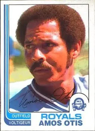 1982 O-Pee-Chee #162 - Amos Otis - Kansas City Royals 1982 O-Pee-Chee #162 - Amos Otis - Kansas City Royals