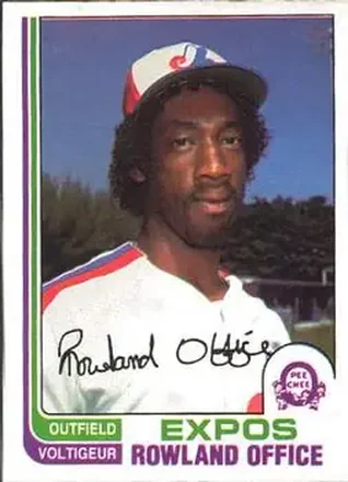 1982 O-Pee-Chee #165 - Rowland Office - Montreal Expos