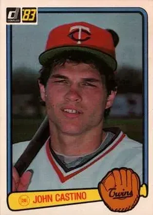 1983 Donruss #303 - John Castino - Minnesota Twins 1983 Donruss #303 - John Castino - Minnesota Twins