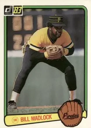 1983 Donruss #311 - Bill Madlock - Pittsburgh Pirates