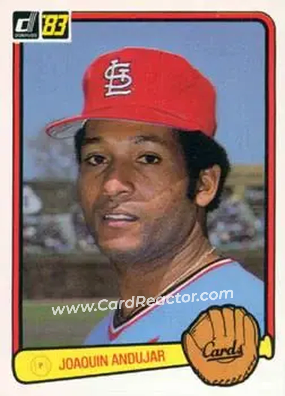 1983 Donruss #316 - Joaquin Andujar - St. Louis Cardinals - Front