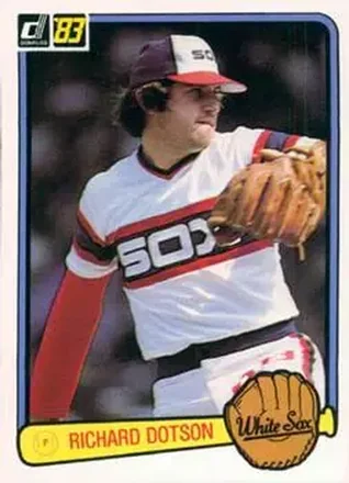 1983 Donruss #319 - Rich Dotson - Chicago White Sox 1983 Donruss #319 - Rich Dotson - Chicago White Sox