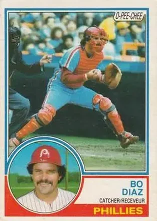 1983 O-Pee-Chee #175 - Bo Diaz - Philadelphia Phillies