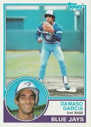 1983 Topps #222 - Damaso Garcia - Toronto Blue Jays 1983 Topps #222 - Damaso Garcia - Toronto Blue Jays