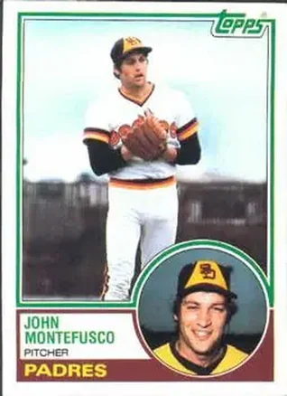 1983 Topps #223 - John Montefusco - San Diego Padres
