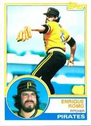 1983 Topps #226 - Enrique Romo - Pittsburgh Pirates