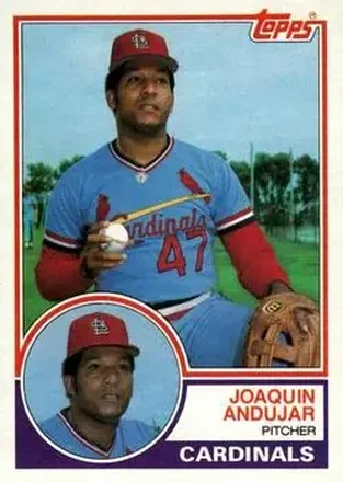 1983 Topps #228 - Joaquin Andujar - St. Louis Cardinals
