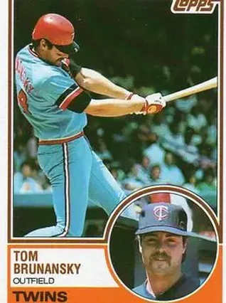 1983 Topps #232 - Tom Brunansky - Minnesota Twins