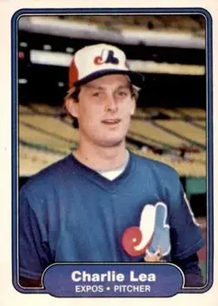 1982 Fleer #193 - Charlie Lea - Montreal Expos