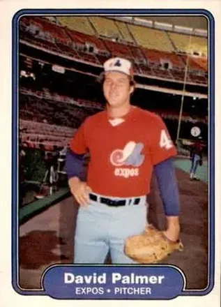1982 Fleer #199 - Dave Palmer - Montreal Expos 1982 Fleer #199 - Dave Palmer - Montreal Expos