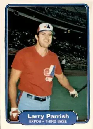 1982 Fleer #200 - Larry Parrish - Montreal Expos 1982 Fleer #200 - Larry Parrish - Montreal Expos