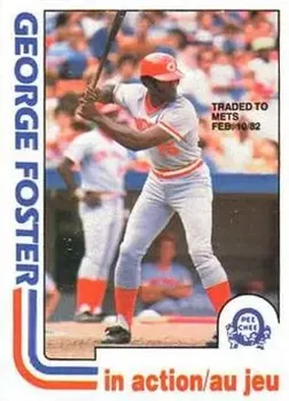 1982 O-Pee-Chee #177 - George Foster - New York Mets