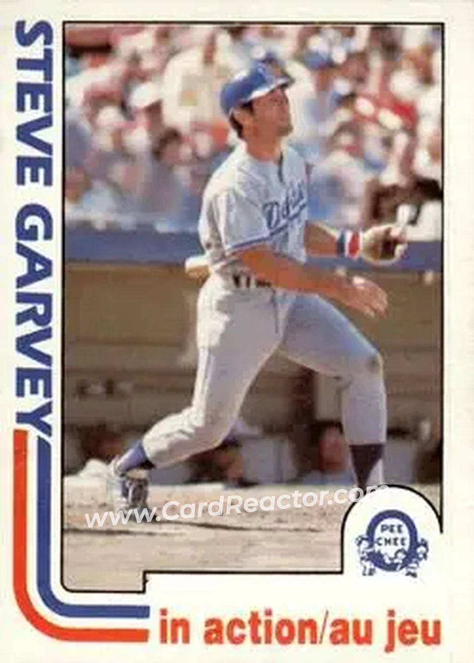 1982 O-Pee-Chee #180 - Steve Garvey - Los Angeles Dodgers - Front 1982 O-Pee-Chee #180 - Steve Garvey - Los Angeles Dodgers - Front