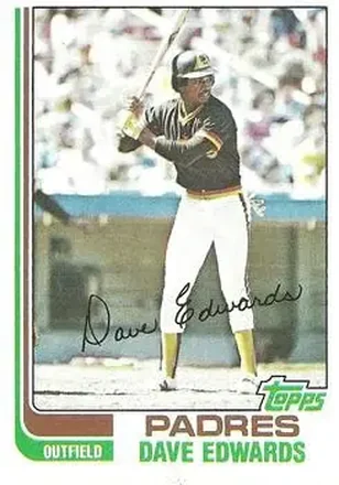 1982 Topps #151 - Dave Edwards - San Diego Padres