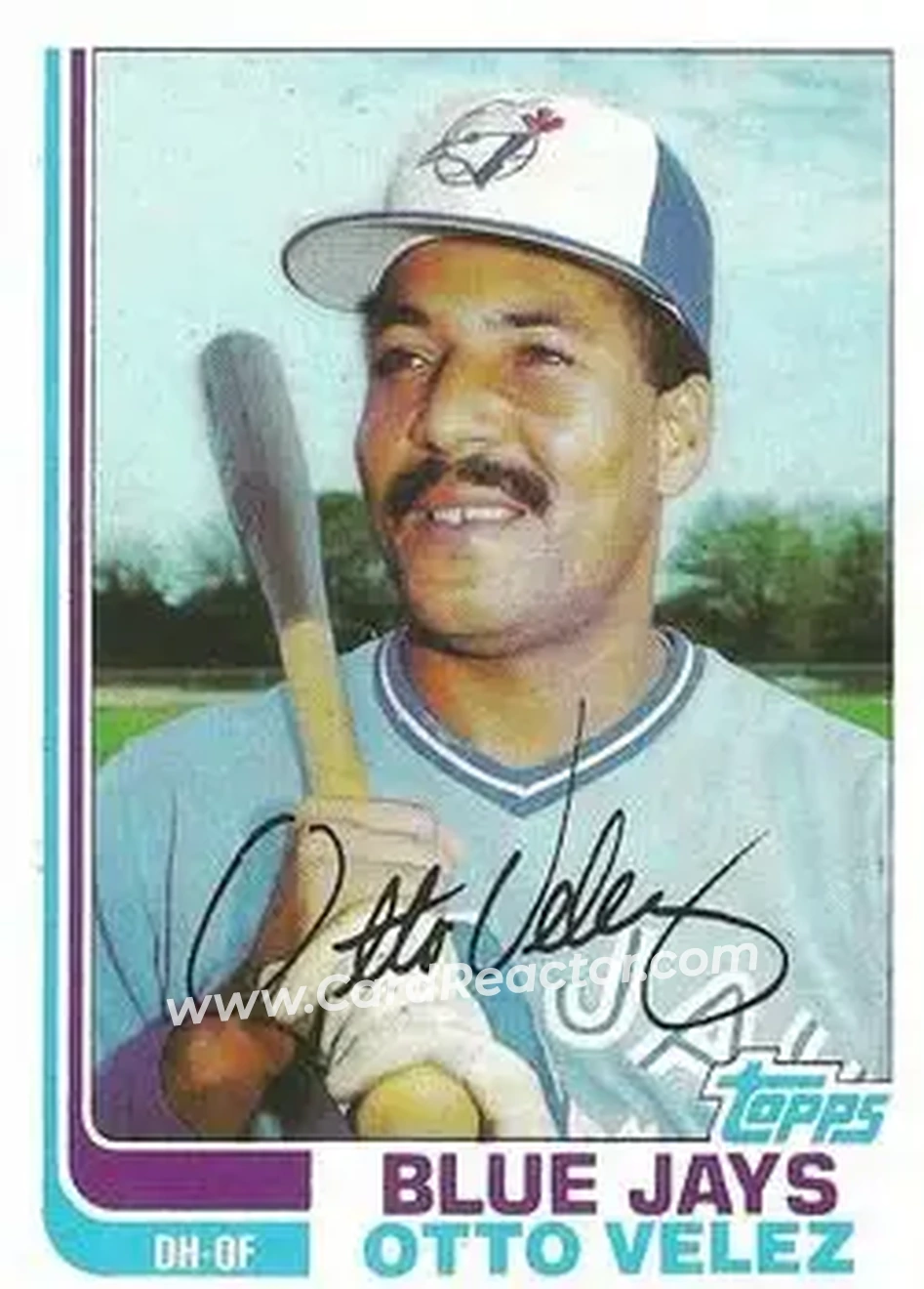 1982 Topps #155 - Otto Velez - Toronto Blue Jays - Front
