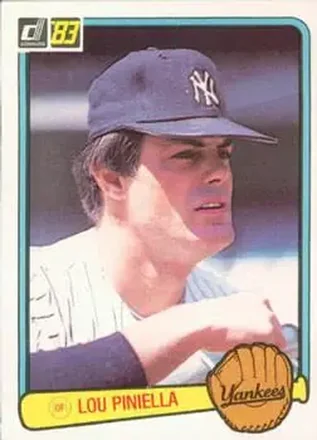 1983 Donruss #335 - Lou Piniella - New York Yankees 1983 Donruss #335 - Lou Piniella - New York Yankees
